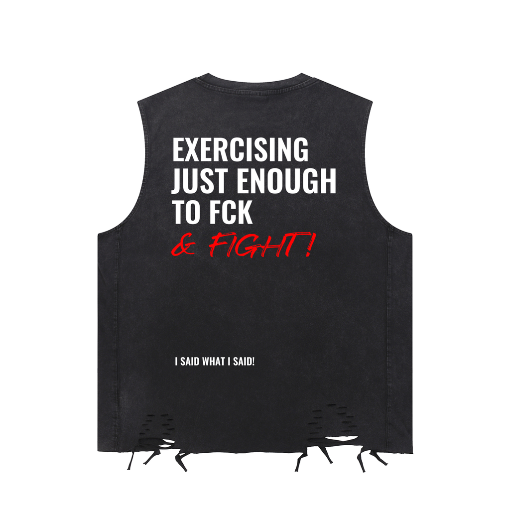 Tank top,FCK and fight ,Spring 26,Spring 2026