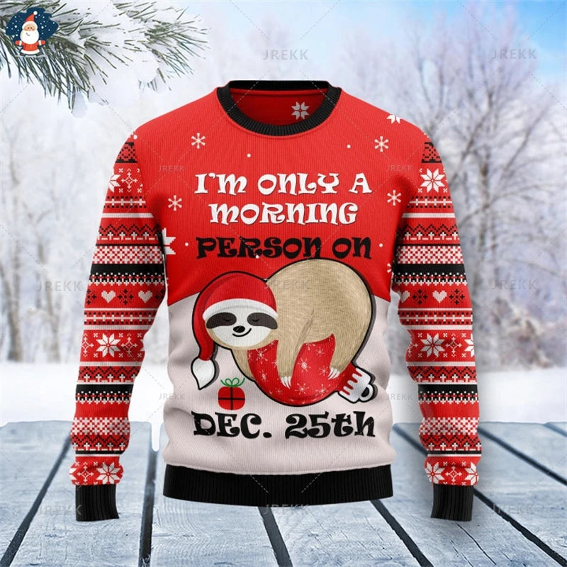 3D Printing Christmas Ugly Sweatshirts