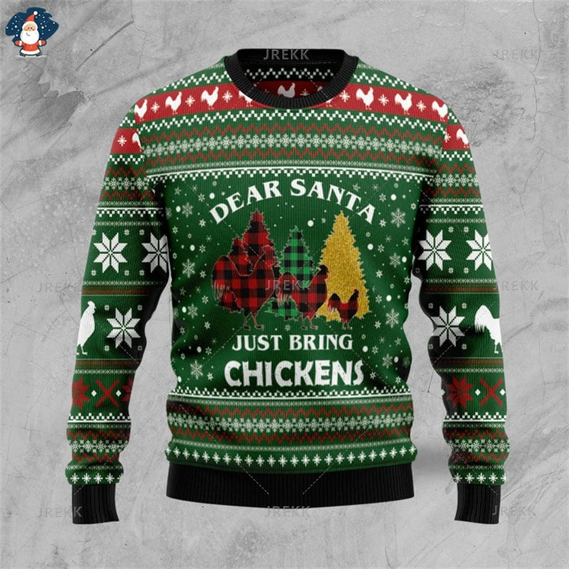 3D Printing Christmas Ugly Sweatshirts