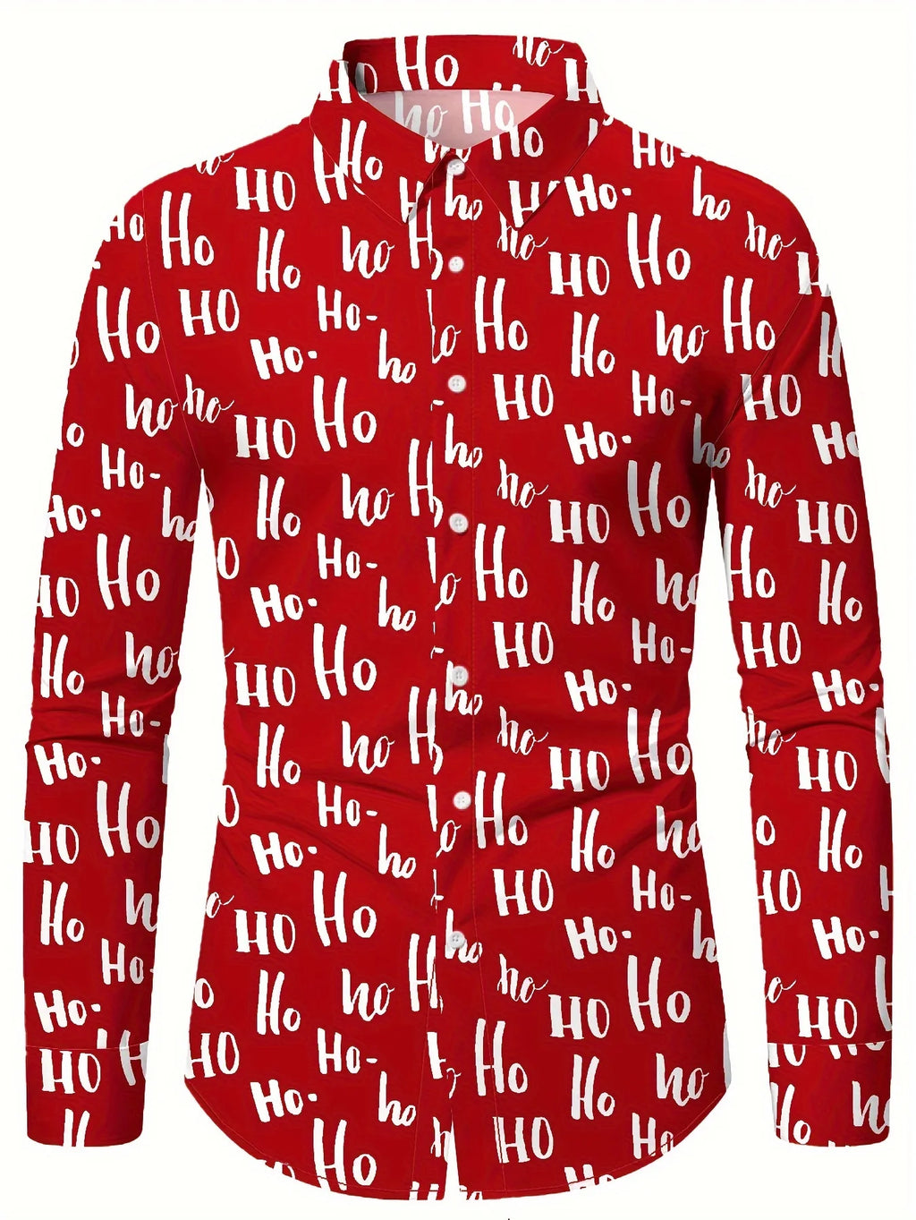 3D Printed Formal Shirts Christmas Festival Theme