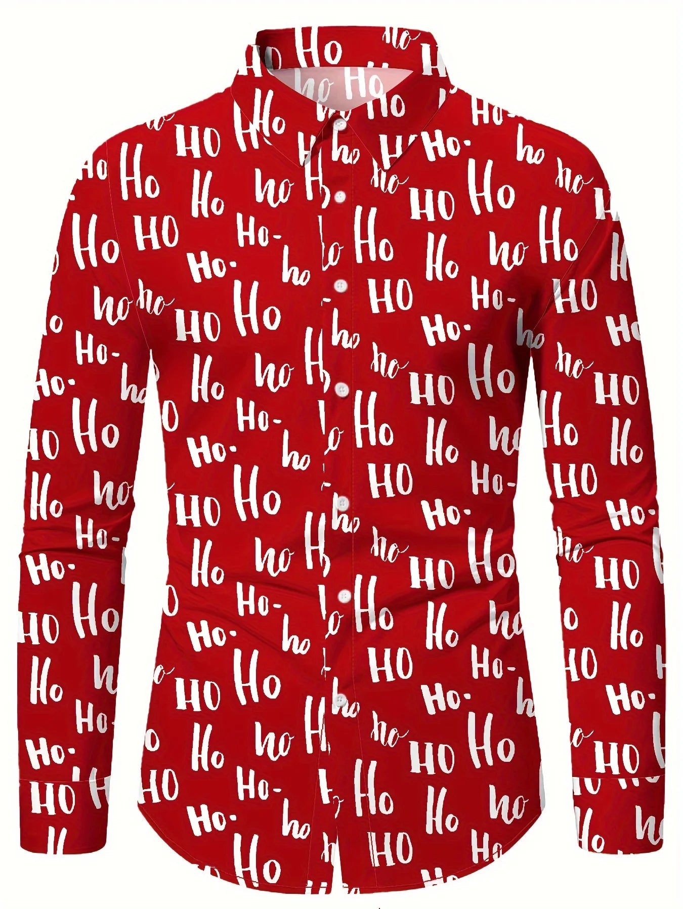 3D Printed Formal Shirts Christmas Festival Theme