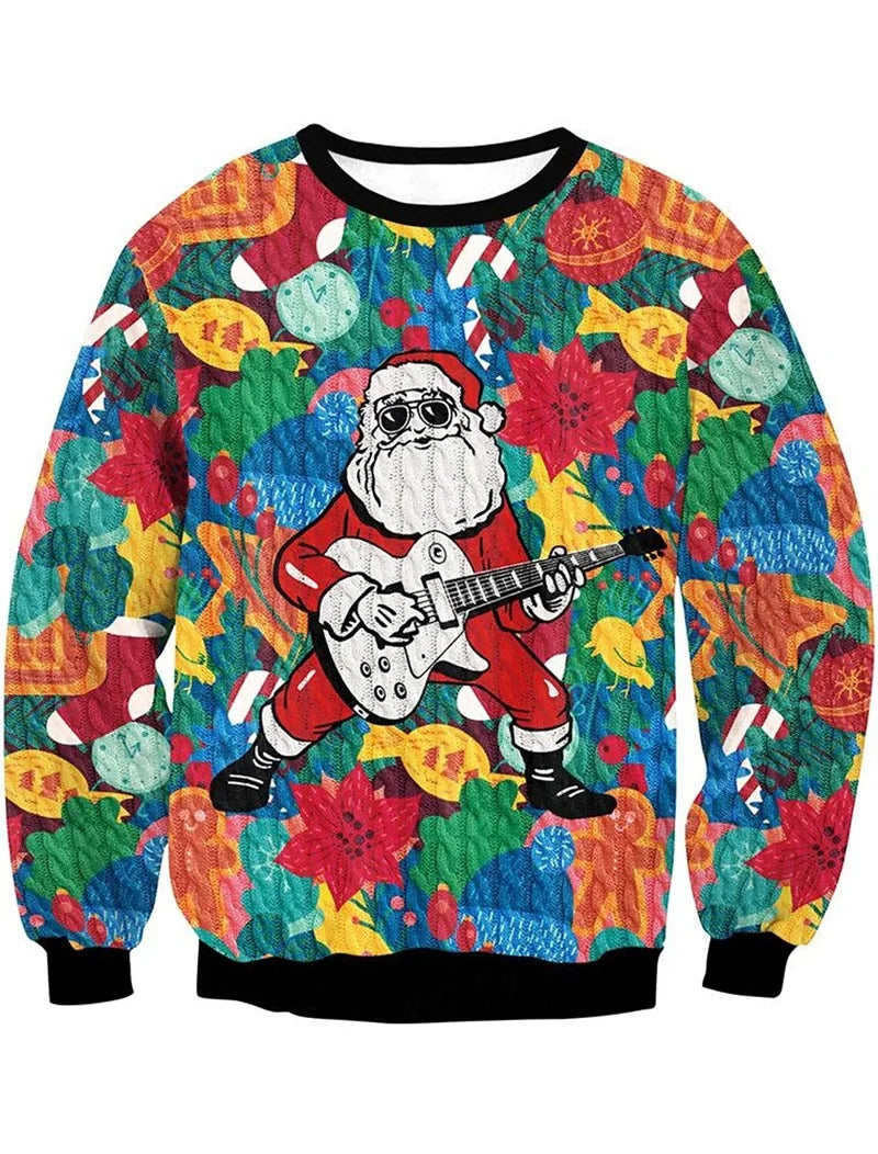 3D Print Funny Cat Pizza Sweatshirt