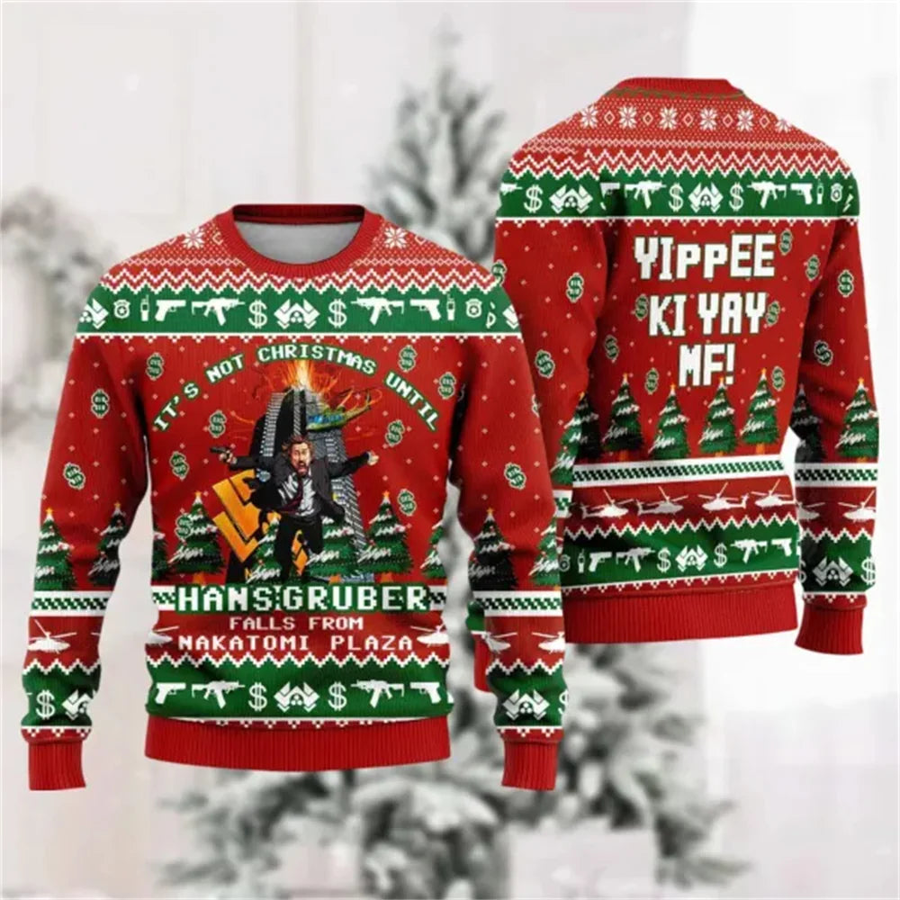 1988 Ugly Sweater Die Hard Christmas