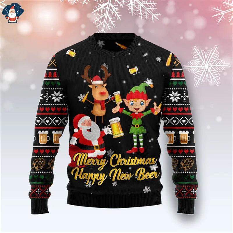 3D Printing Christmas Ugly Sweatshirts