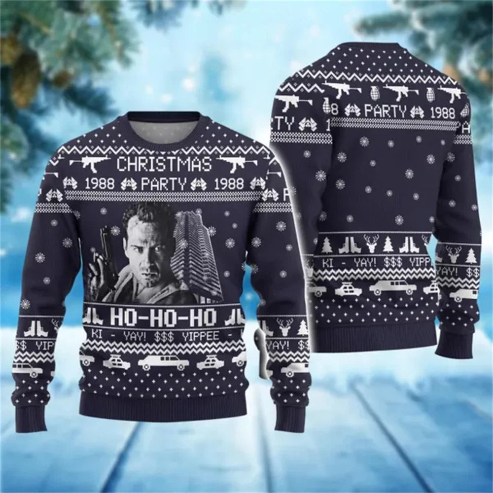 1988 Ugly Sweater Die Hard Christmas