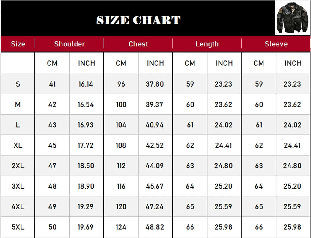 Classic Aviation Leather Bomber Jacket