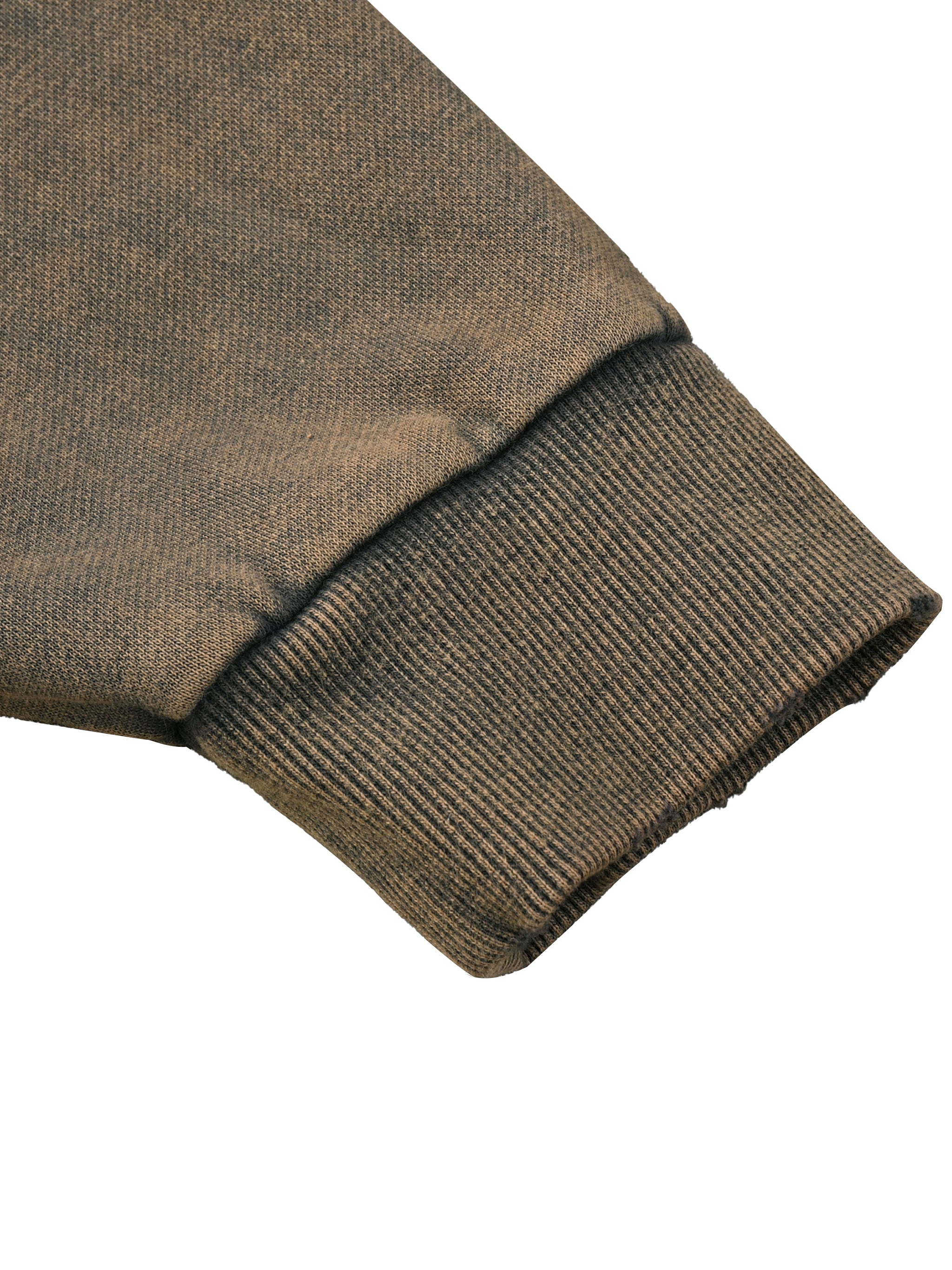 Vintage Washed Frayed-Hem Hood,fck and fight